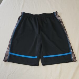 NWOT. Boy's Mad Game Black and Blue Athletic Shorts